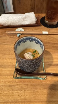 肉会でご用意する温かい先付け